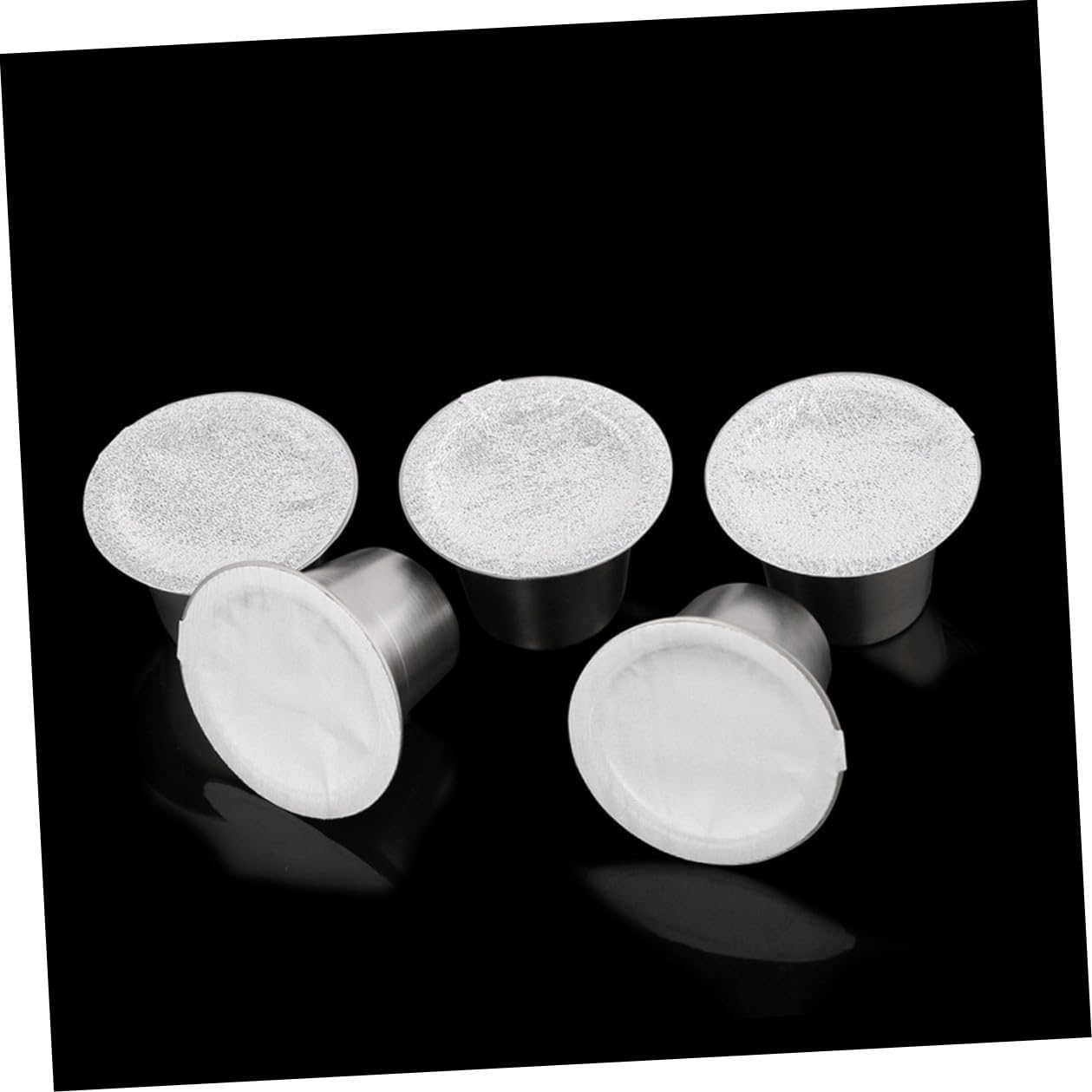 TEHAUX Espresso Seal Lids Aluminum Foil Capsule Cup Sealing Film Coffee Powder Foil Lids for Coffee Capsules 120Pcs for Home and Commercial Use image number 6
