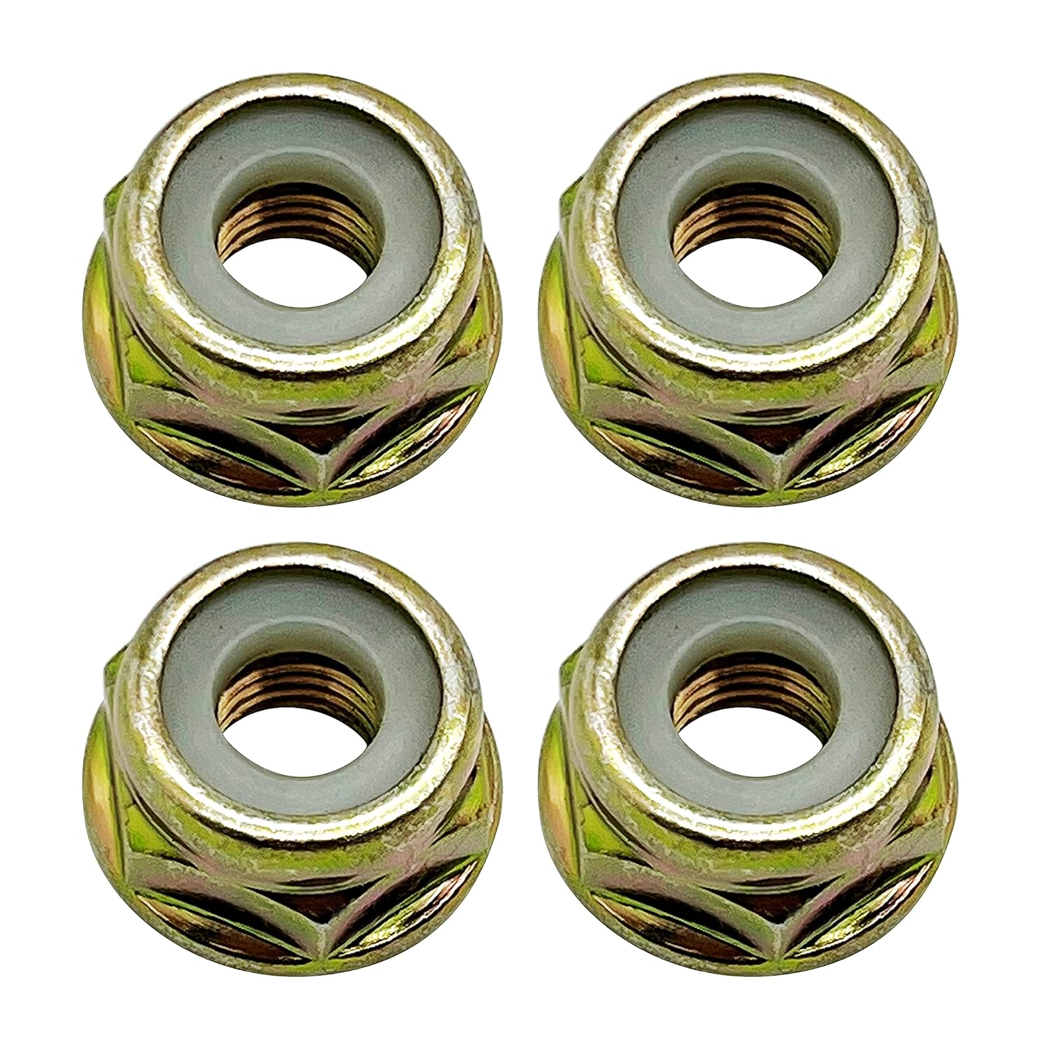 Universal Left Hand Thread Blade Nut M10 X 1.25 Replacement for String Trimmer Brush Cutter Gear Head Blade Case Accessories 4 PCS image number 2
