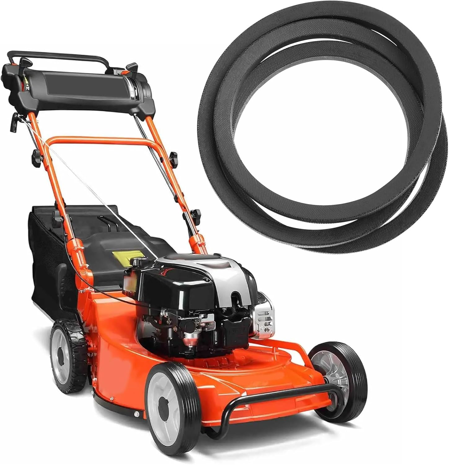 Ecsing 1Pc Mower Drive V-Belts MTD 754-05001 954-05001 Outer Length 1118Mm Thickness 8Mm Compatible with Minirider 76 SD RDE SDE SDHE RDHE image number 1