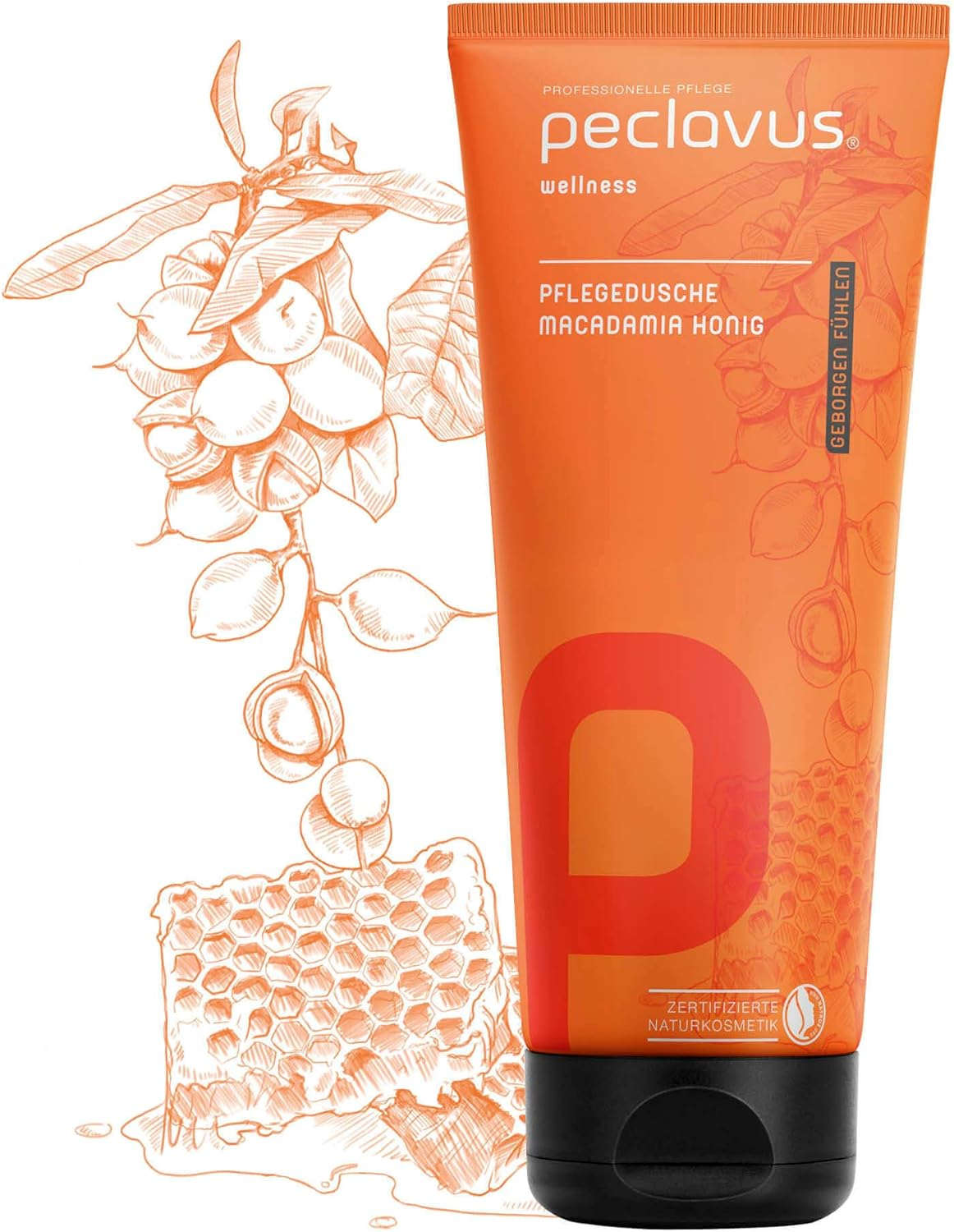 PECLAVUS Wellness Macadamia Honey Shower Gel 200 Ml image number 1