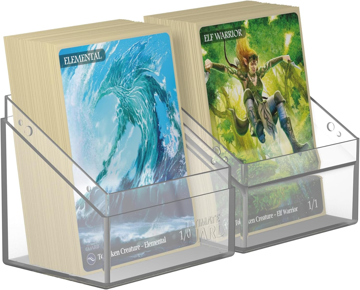 Ultimate Guard: Deck Box &ndash; Boulder 80+ &ndash; Clear