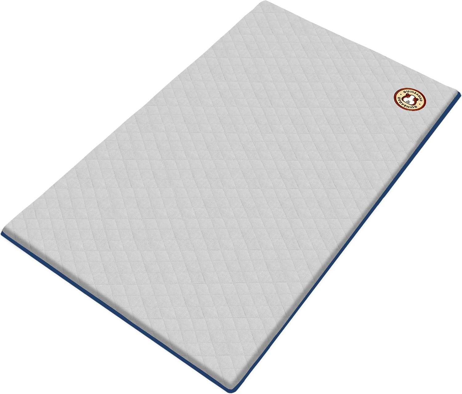 Guineadad Original Liner - Grey Fleece Guinea Pig Bedding - Reusable Guinea Pig Cage Liner - Extra Absorbent with Waterproof Bottom - Small Pet Supplies - 2X4 C&C