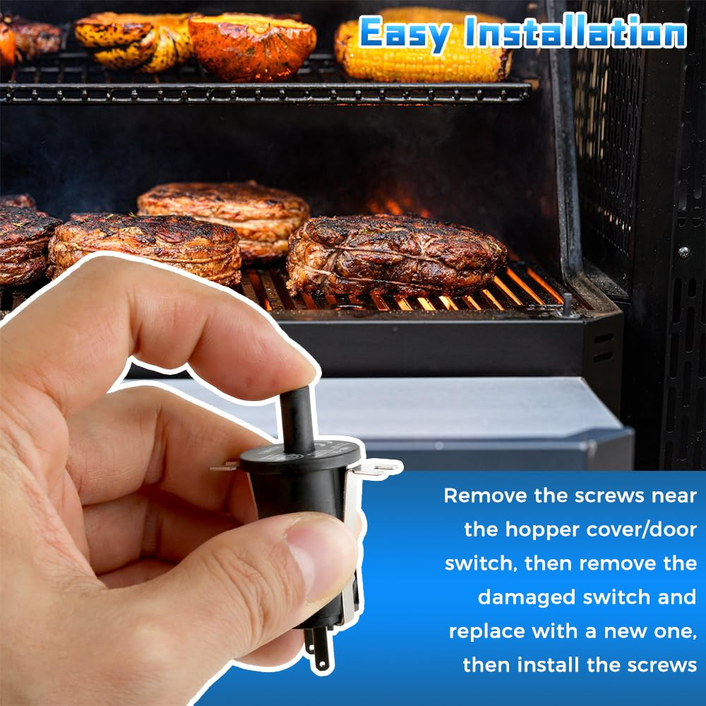 Dophee 3 PCS Hopper Lid/Door Switch Kit, Replacement Part for Masterbuilt Gravity Series 560/800/1050 XL and Digital Charcoal Grill and Smoker image number 6