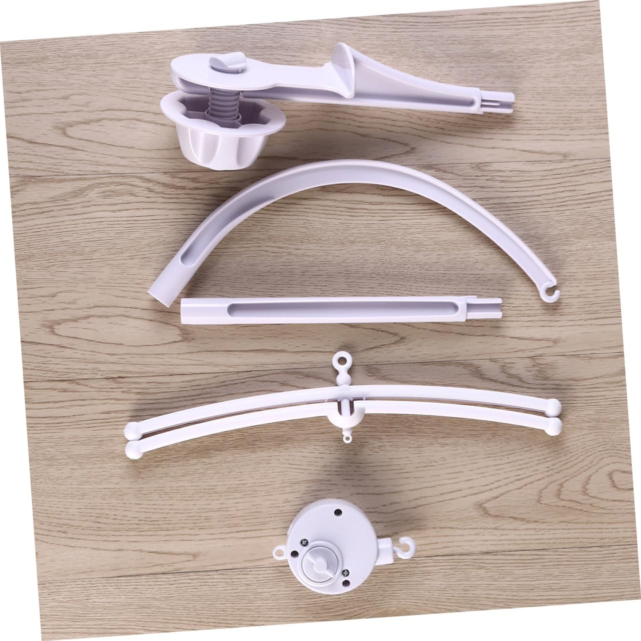 Hanging Bell Bracket for Crib Bell Bed Holder Music Box for Boy Girl Toys and Cot Decorations image number 5