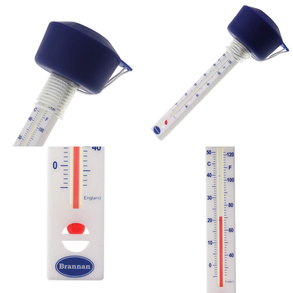 Floating Swimming Pool or Pond Thermometer Easy to Read Water Gauge image number 5