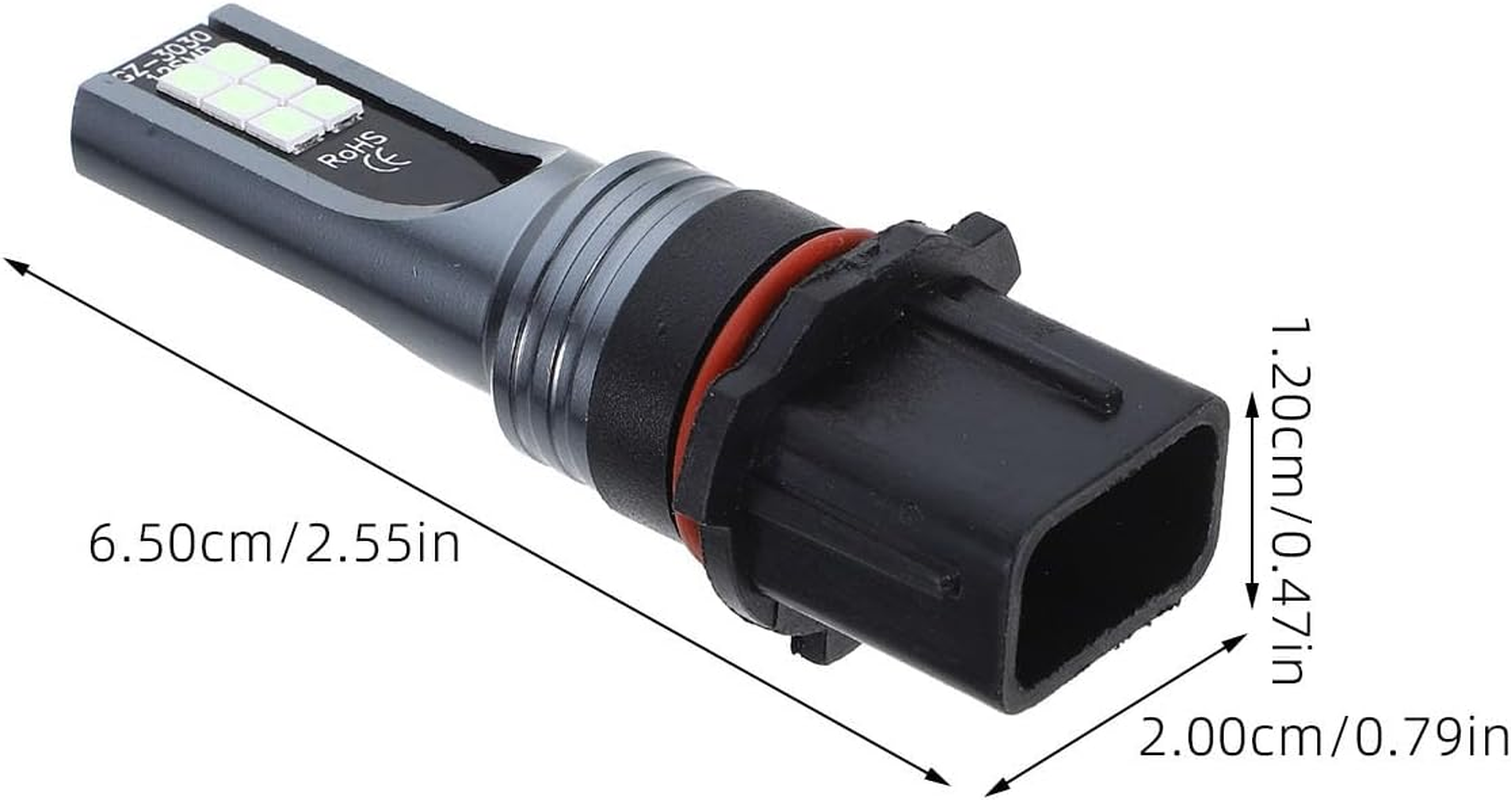 CHILDWEET Ice Blue Led Car Fog Light Bulbs Driving Lamps High Optical Density for Trucks Off-Road Vehicles and Cars image number 1