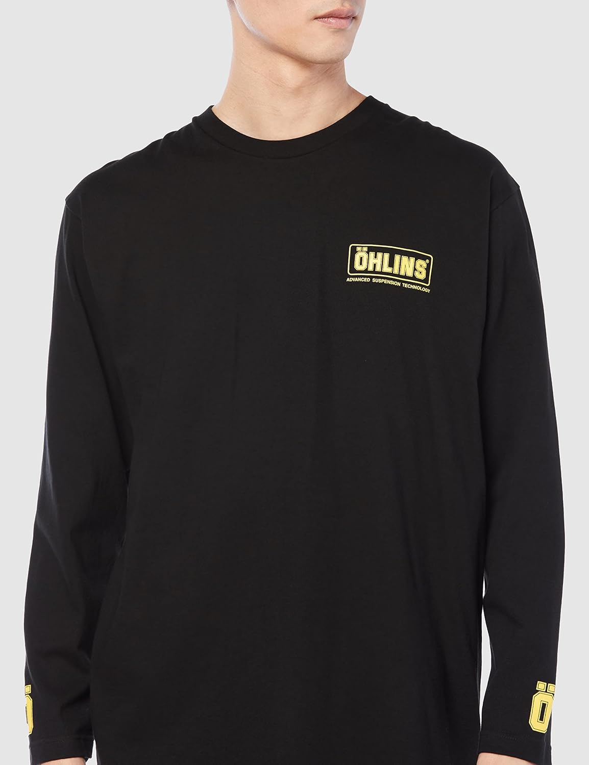 OHLINS Long Sleeve T-Shirt Black image number 2