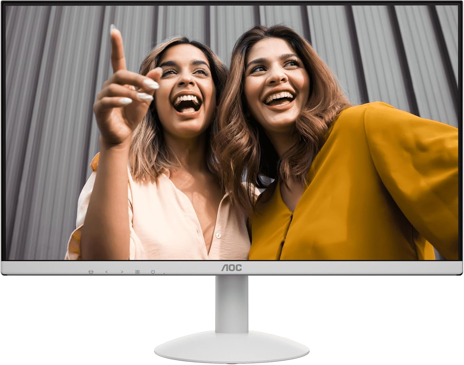 AOC 24B30H2/BW 23.8" IPS FHD White Monitor