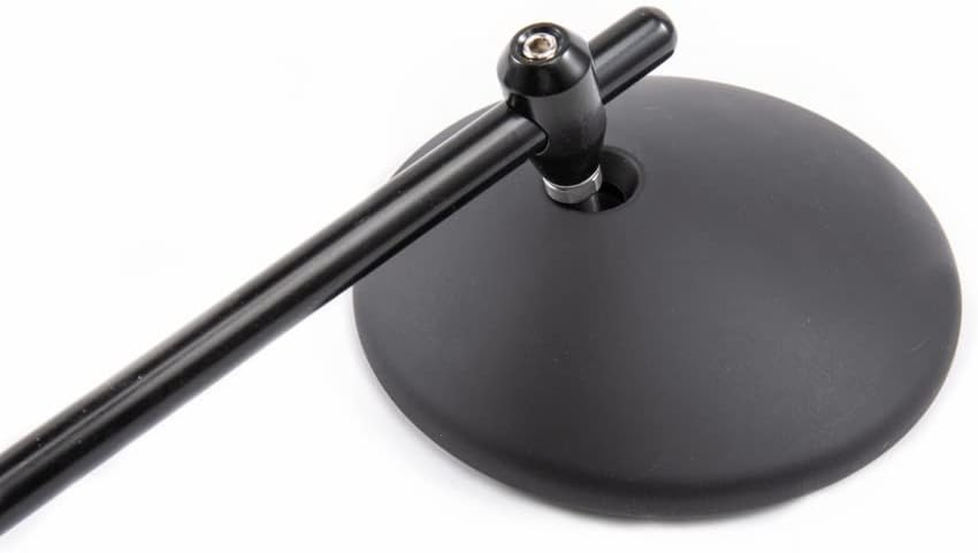 Motorcycle Rear View Mirror, Classic Retro 4 Inch Black round Handlebar Side Mirror with 8 Mm 10 Mm Screws and Metal Shafts for ATV Scooter Dirt Bike Cruiser