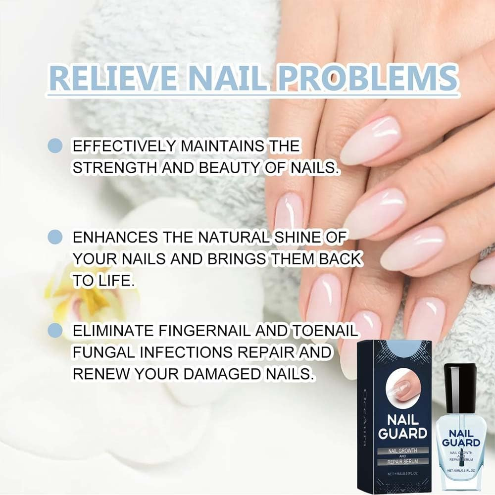 Onyxoguard Nail Growth and Repair Serum,Natural Formula Nail Serum Nail Growth Oil,Nail Growth and Repair Serum (2Pcs) image number 6