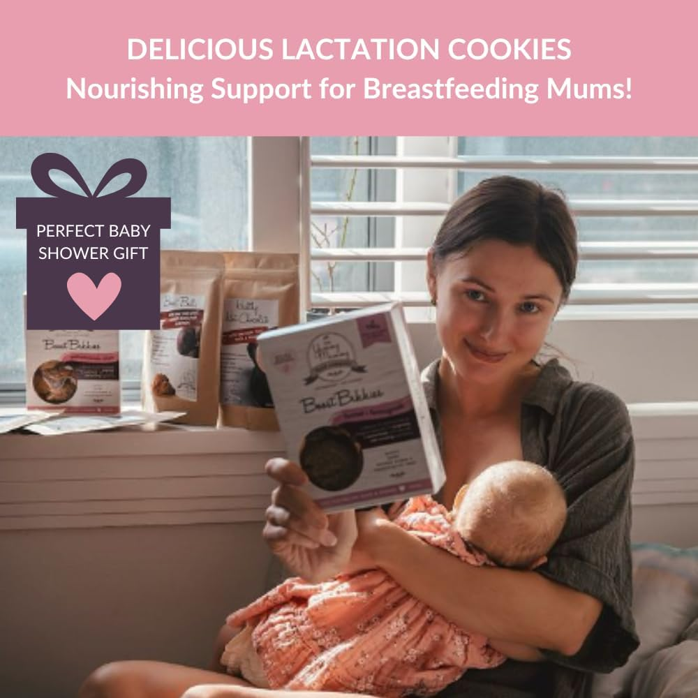Nella Vosk Lactation Cookies &ndash; Vegan Breastfeeding Snacks for Lactation Support &ndash; Nourishing Biscuits for Breastfeeding Mums &ndash; Thoughtfully Crafted for Sensitive Tummies and Modern Family Wellness (Fennel & Fenugreek) image number 5