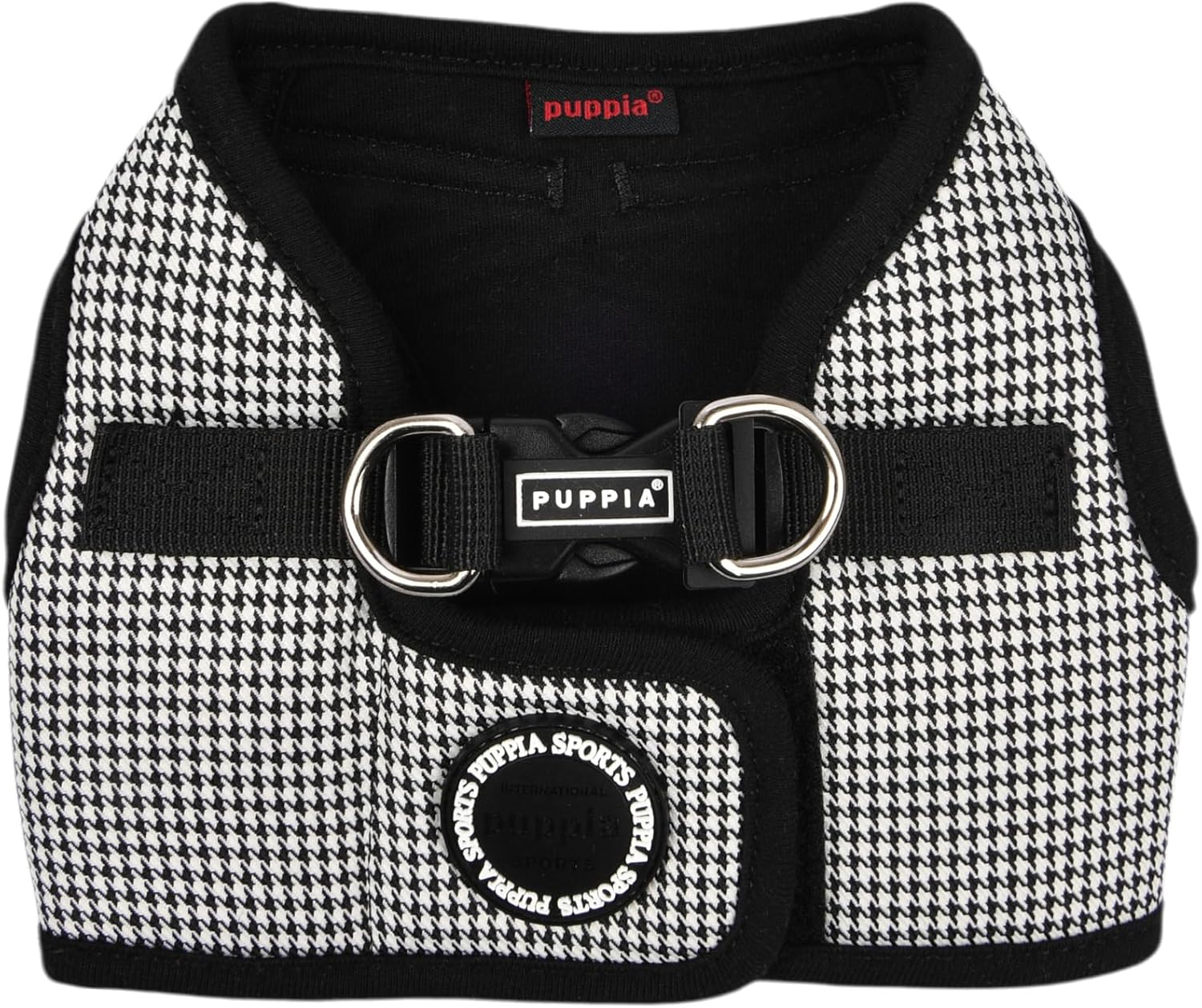 Puppia Kealoha Dog Vest Harness B (Step-In) Fashionable Flower Pattern Spring Summer Harness for Small and Medium Dogs, Violet, Large