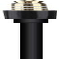 VBESTLIFE Anti-Radiation In-Ear Headsets Air Tube Security Earphones with 3.5 Mm Microphone Plug for Mobile Phones (Black) image number 1