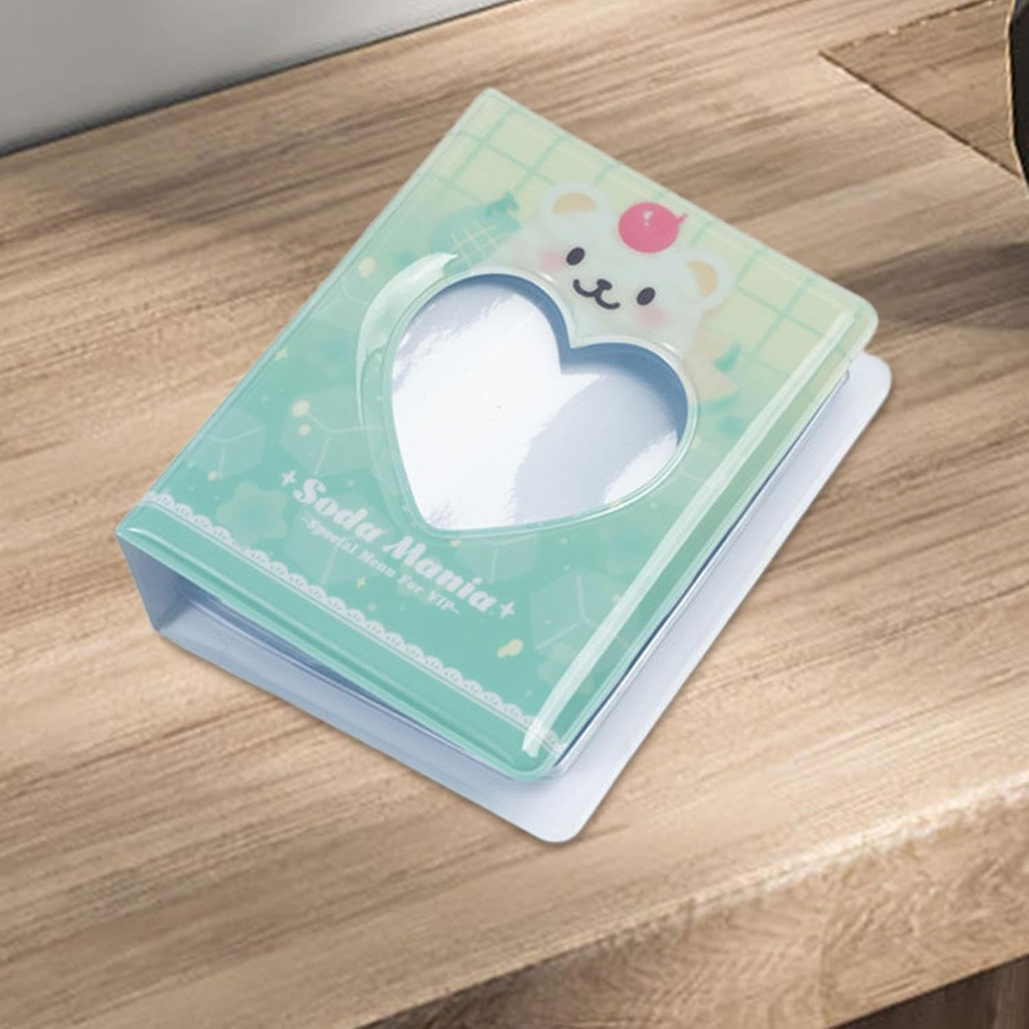 Colaxi 3 Inch Photocard Holder Book, Mini Photo Album, Mini Picture Album Collectbook Photocard Binder, Binder Photocard for Game Cards Train Ticket, Style B - Style C image number 2