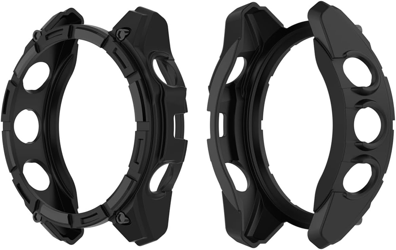 HOMTERN Case for Garmin Enduro 3,Flexible Silicone Armor Cover Shell Shockproof Scratch-Proof Drop-Proof Protector Case image number 4