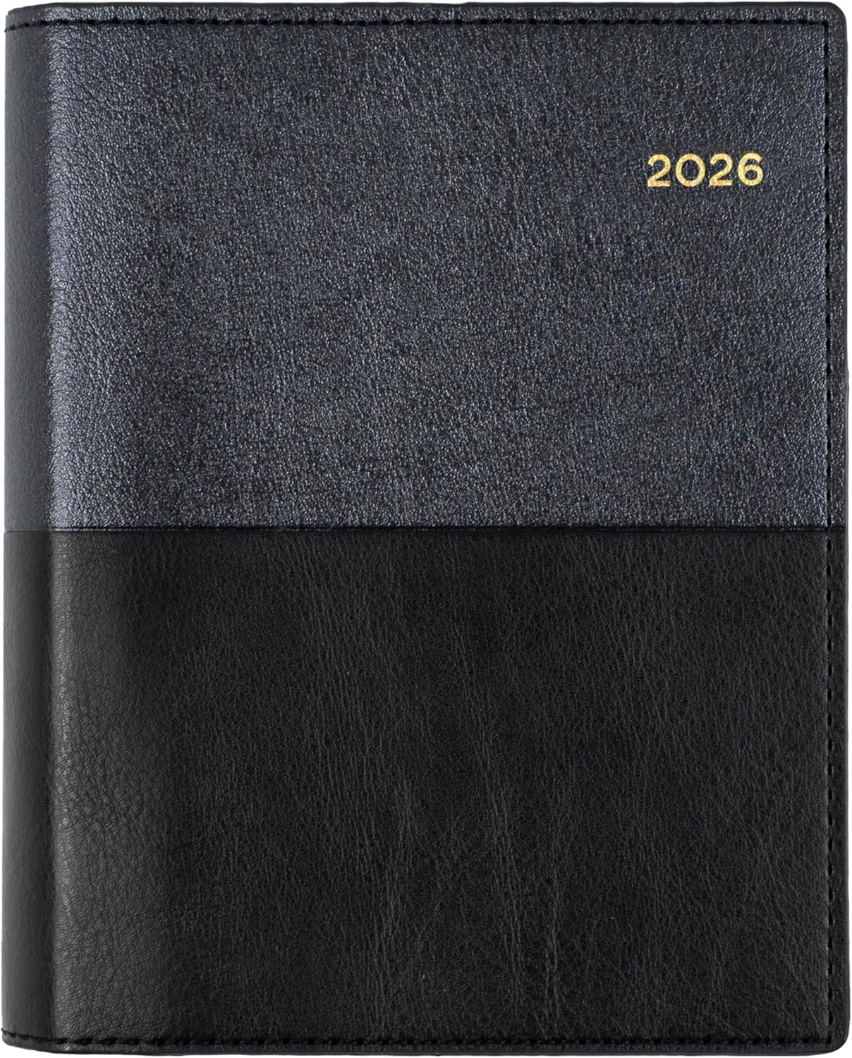 Collins - Vanessa 12 Month 2026 Diary/Planner, Week to View, A6 PU - Black image number 3