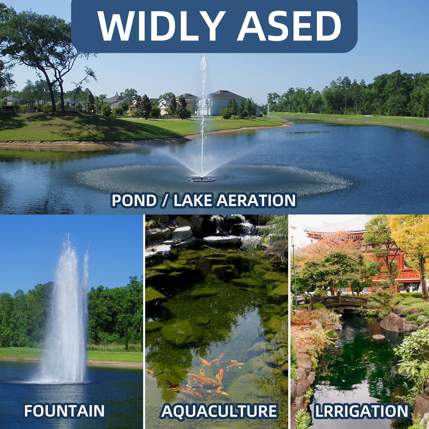 Self Sinking Aeration Hose,3/8 Inch 100 Ft Weighted Pond Aeration Tubing with 8 Stainless Steel Hose Clamps and 4 Copper Menders Used for Pond Aeration Kit Hoses (100FT) image number 4