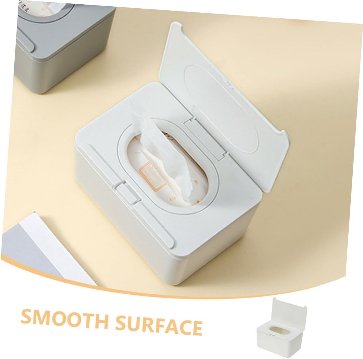 2Pcs Wipe Dispensers Portable Reusable Wipe Holders for Bathroom Storage Compact Containers for Wet and Dry Desktop Organizer