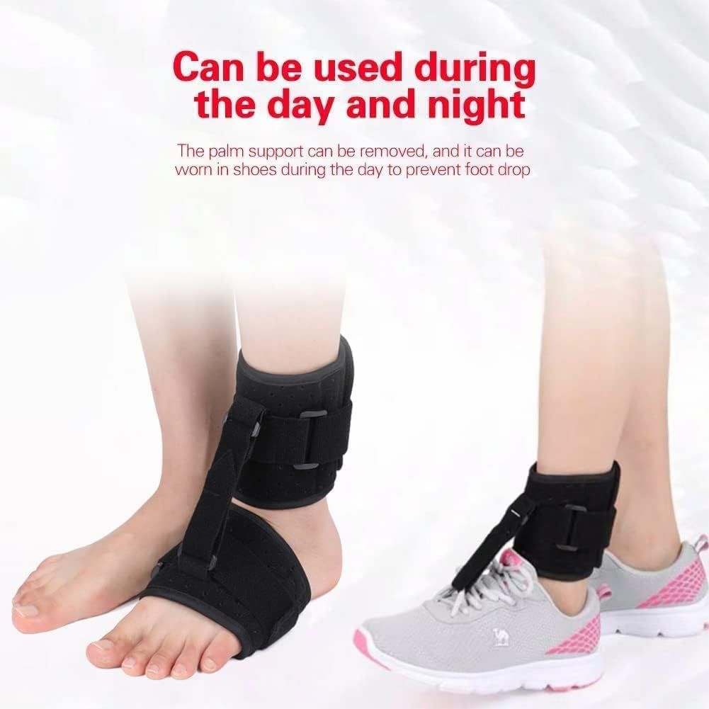 1 Pcs,Adjustable Corrector for Pain Relief, Ankle Foot Support Drop,Brace Orthosis,Plantar Fasciitis Dorsal Night & Day Splint Stabilizer image number 5