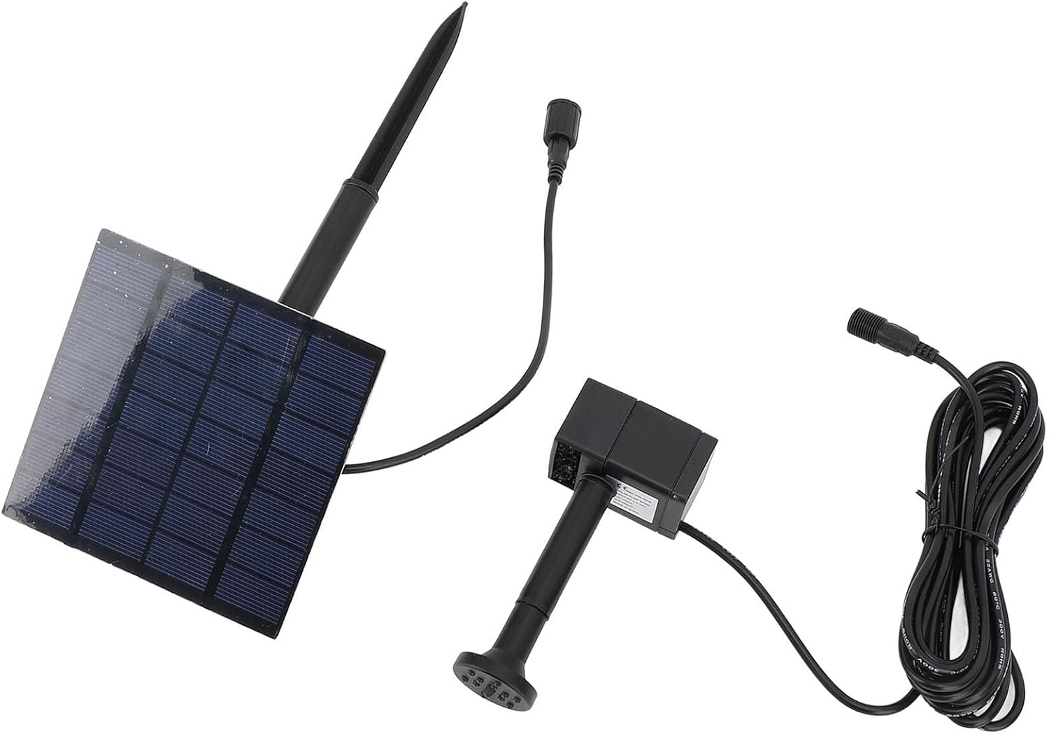 Solar Water Pump Kit, Solar Fountain Pump, Bird Bath Fountain Pump for Bird Baths, Gardens, Backyards, Swimming Pools, Fish Tanks, Etc image number 2