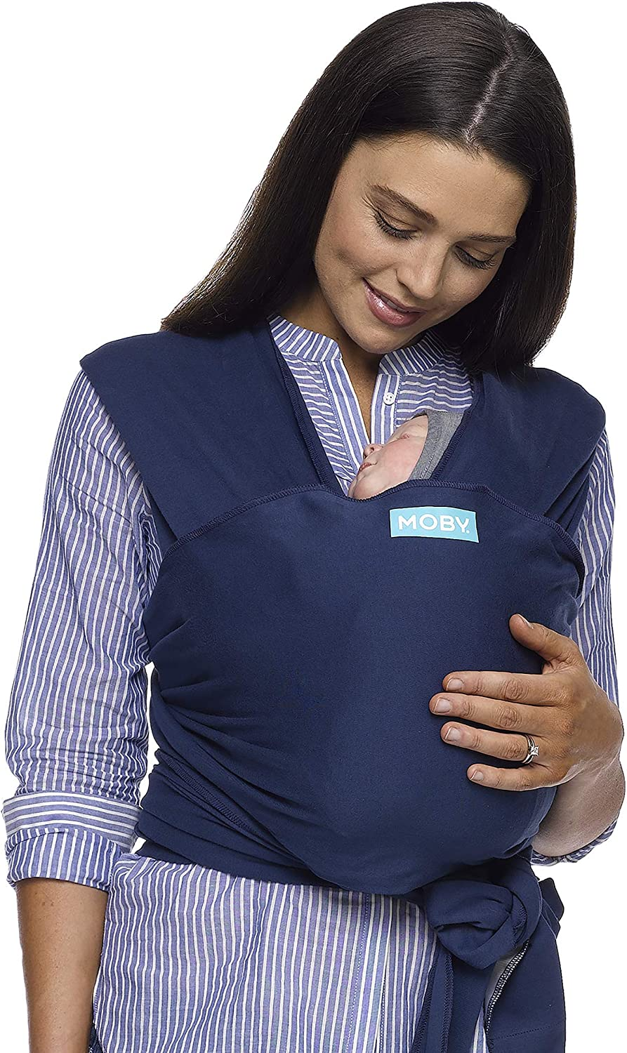 Moby Classic Wrap, Black, One Size (Mcl-Black)