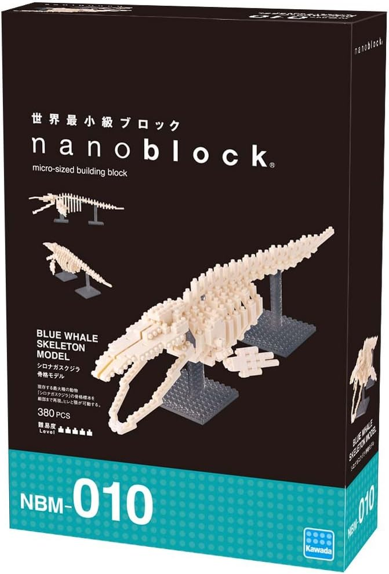 Nanoblock Blue Whale Skeleton image number 4