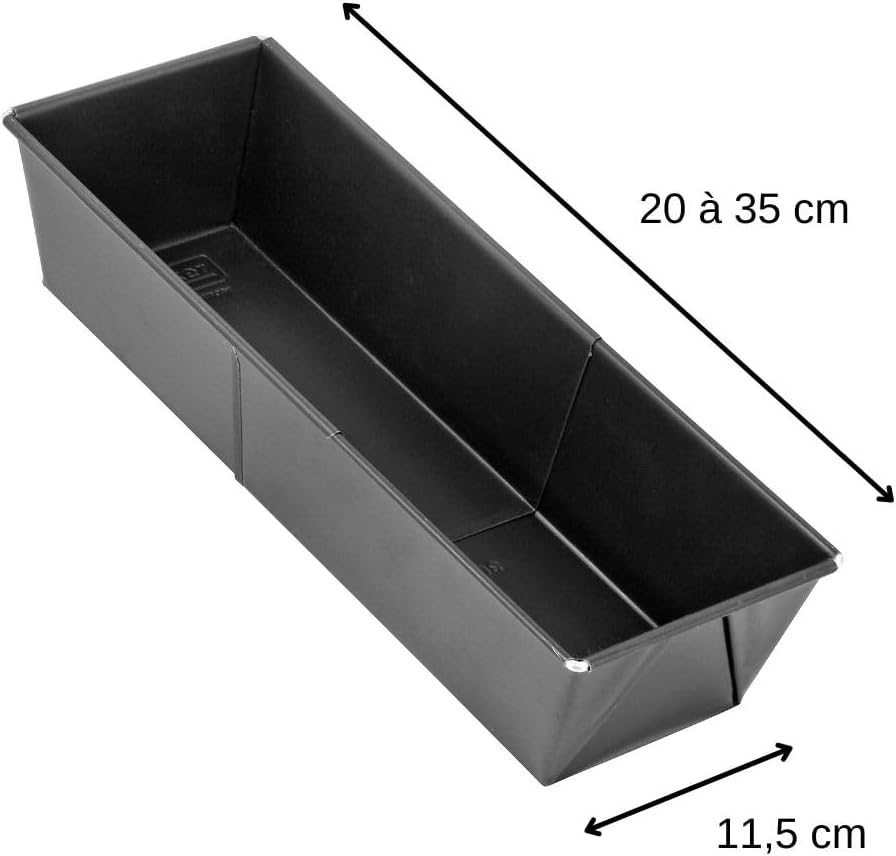 Zenker 3484 Universal Loaf Tin Extendable Teflon Prima image number 1