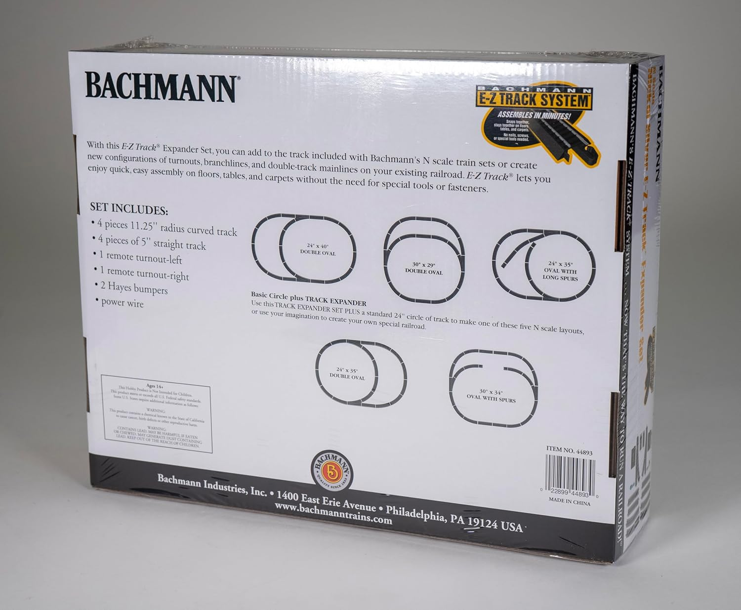 E-Z Track&reg; Expander Pack - Nickel Silver - N Scale image number 2