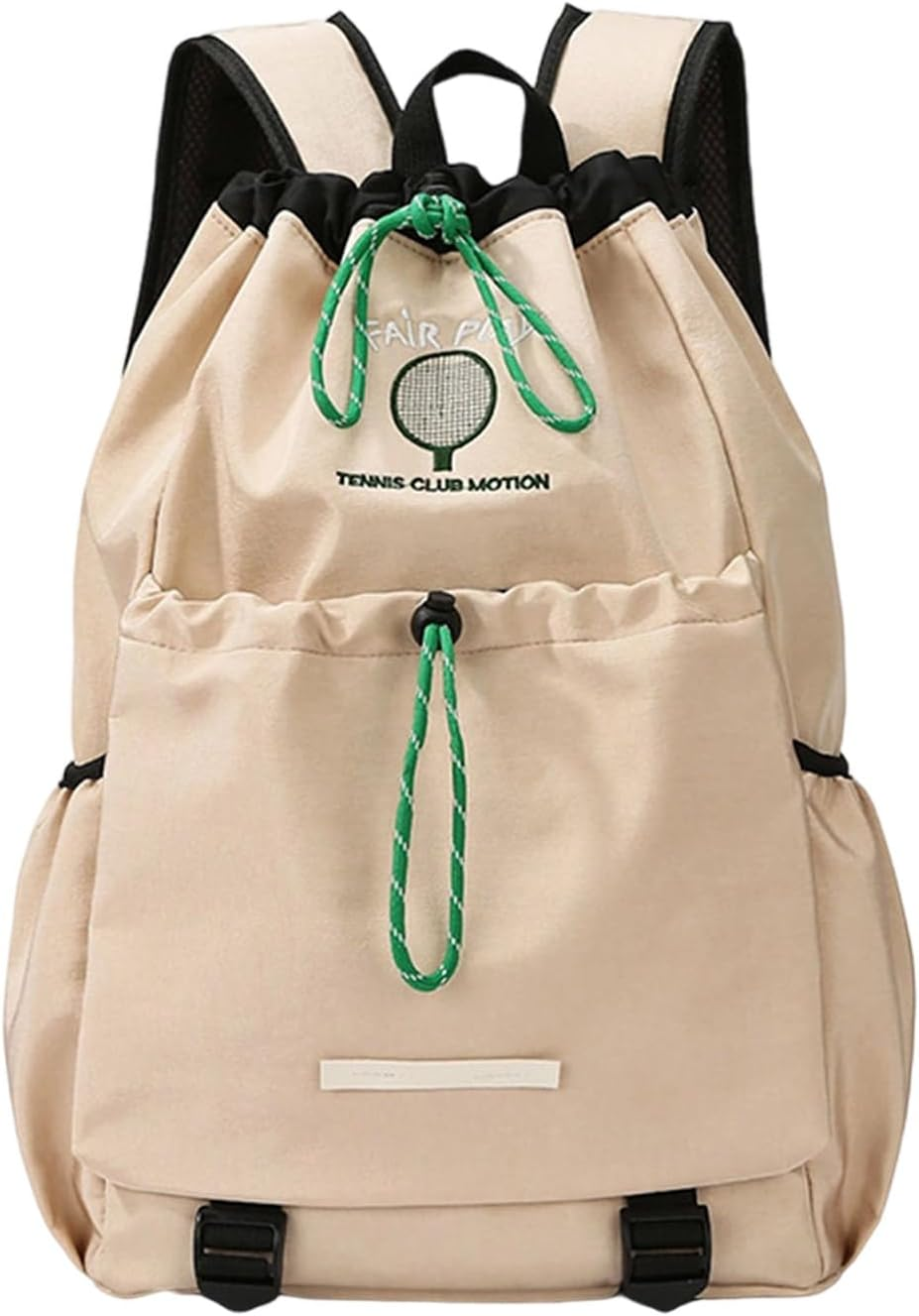 Drawstring Backpack with Yogas Mat Strap Swimming String Sackpack for Sport Gym Beach Travel Laptop Backpacks Tennis Bag Sports Gym Swim String Bag