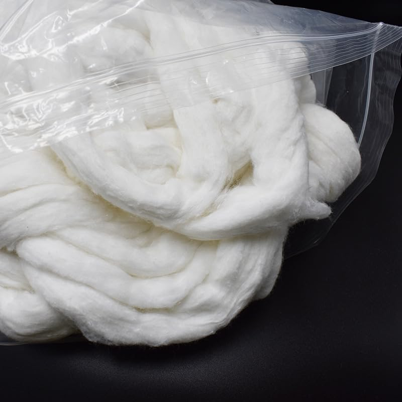 2 Pcs Perm Salon Cleaning Cotton Hair Salon Accessories Beauty Coil Cleaning Cotton Strips Hairdressing Cotton Strips Hair Salon Cotton Supplies Salon Beauty Cotton White image number 1