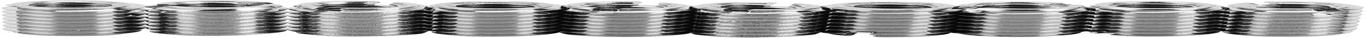 10-Piece 303 Stainless Steel M5 Female to M8 Male Thread Reducing Insert Conversion Kit, 0.8 to 1.25 Pitch Sizing image number 4