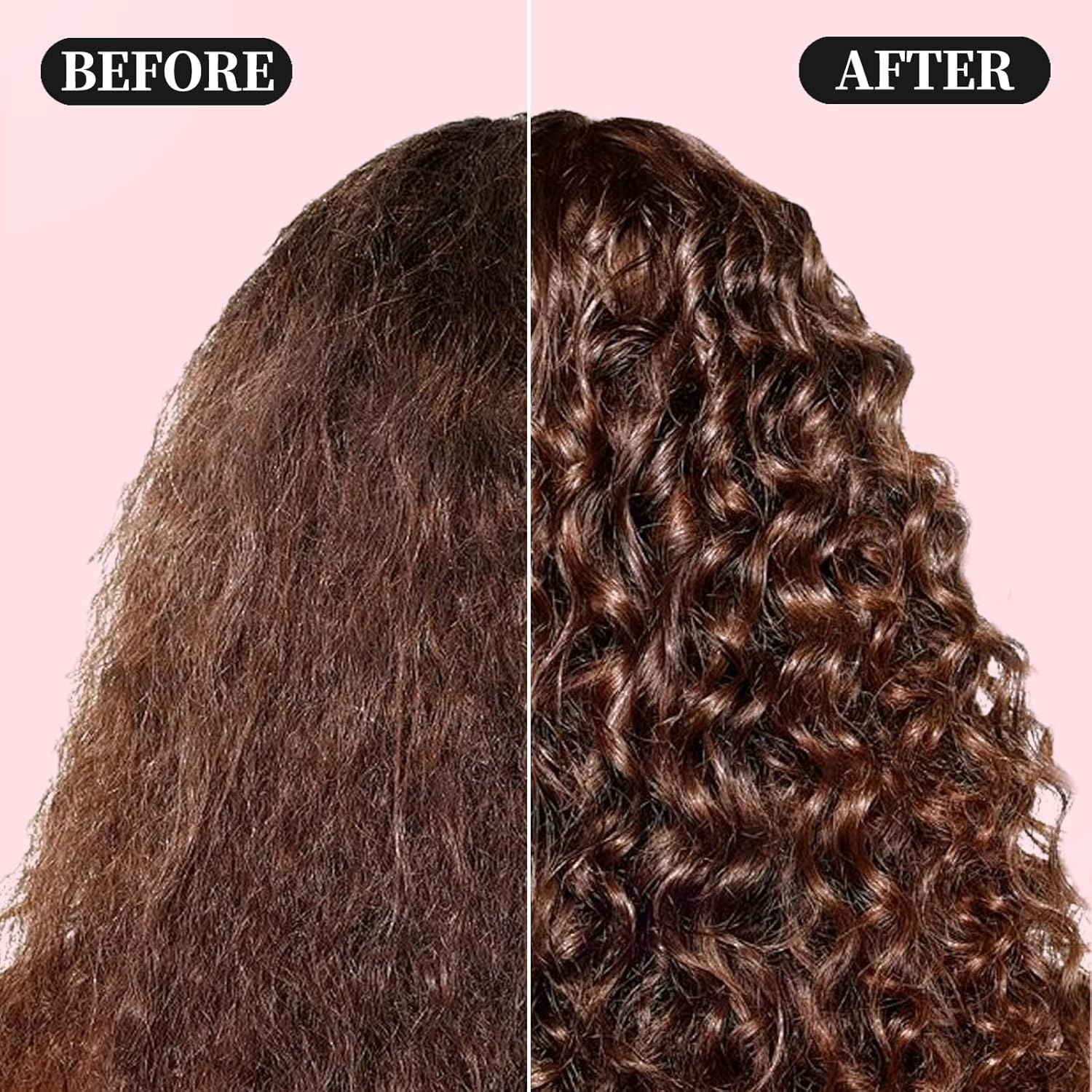 Curl Defining Brush, Curl Define Styling Brush, Hair Brush for Combing and Shaping Men'S and Women'S Curls to Reduce Pulling, Nylon Bristles, Curl Enhancing, Unisex (Pink, 24 Cm) image number 4