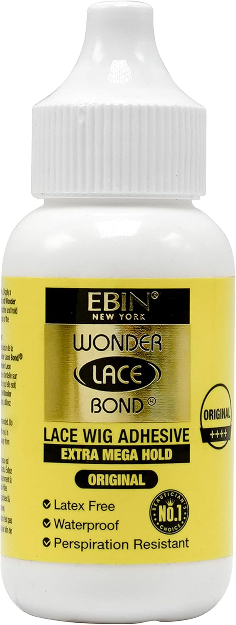 Ebin New York Wonder Bond Lace Wig Adhesive Extra Mega Hold 35Ml
