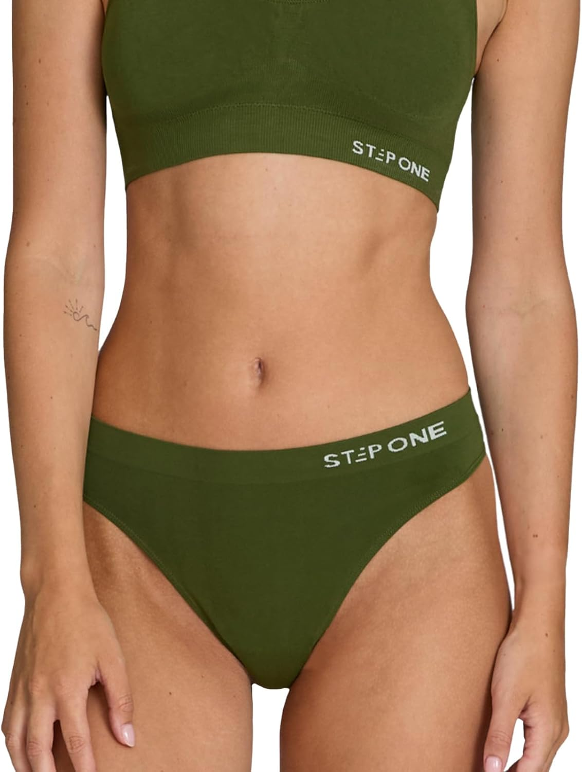 STEP ONE Smoothfit Seamless Thong for Women. Ultra-Soft, Breathable Bamboo Moisture Wicking Underwear Women, No VPL, Hypoallergenic, Everyday Comfort Thong