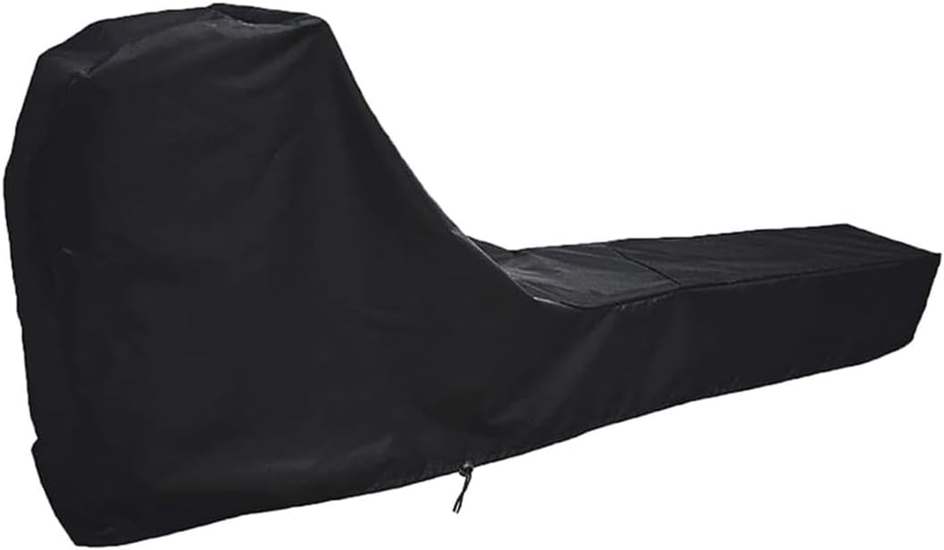 AIMALL 210D Oxford Water-Resistant Rowing Machine Cover, Uv-Resistant, Tear-Resistant, Fits Indoor & Outdoor Rowers, 95In Long, Drawstring Closure image number 4