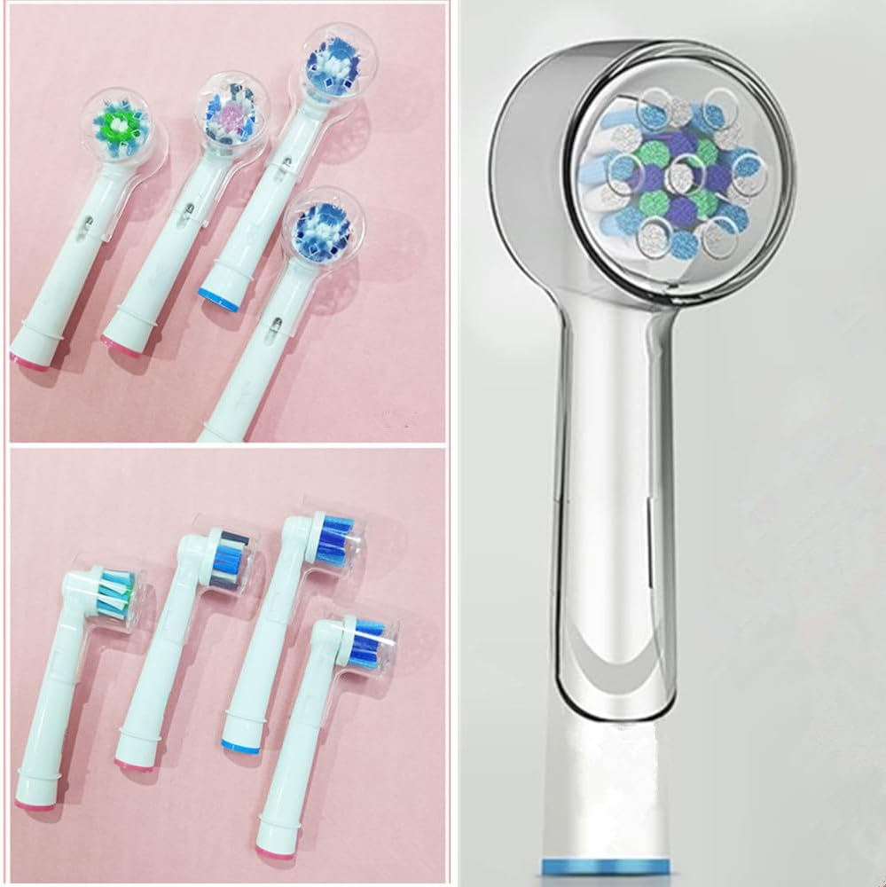 Cuicanfla 6 Pcs Electric Toothbrush Cover, Toothbrush Heads Cover Caps for Protecting, Case Contributes to Sanitary Health image number 4