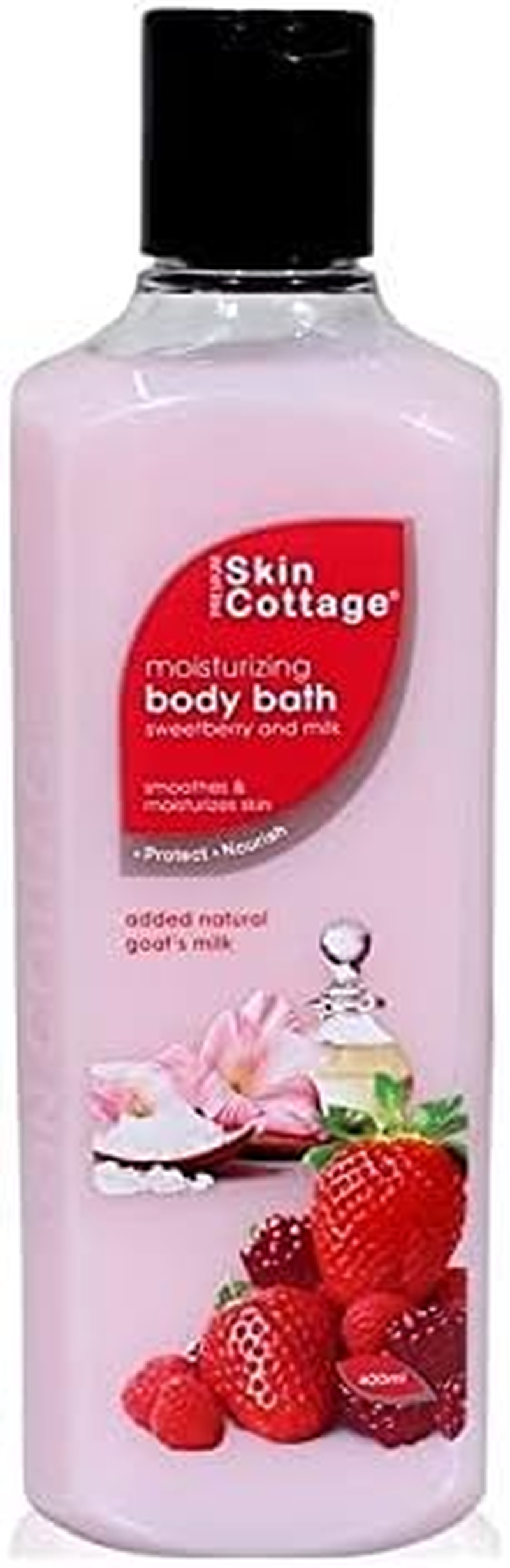 Skin Cottage - Moisturizing Body Bath - Sweet Berry & Milk 400 Ml-Ma012 image number 2