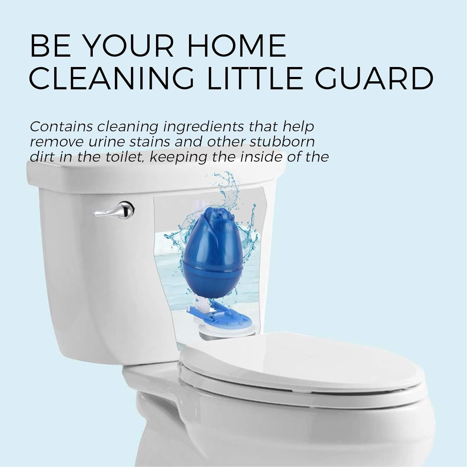 Bewinner 2Pcs Toilet Bowl Cleaners, Toilet Tank Cleaner for All Toilets, Long Lasting Effective Automatic Cleaning Odor Dirt Removal image number 6