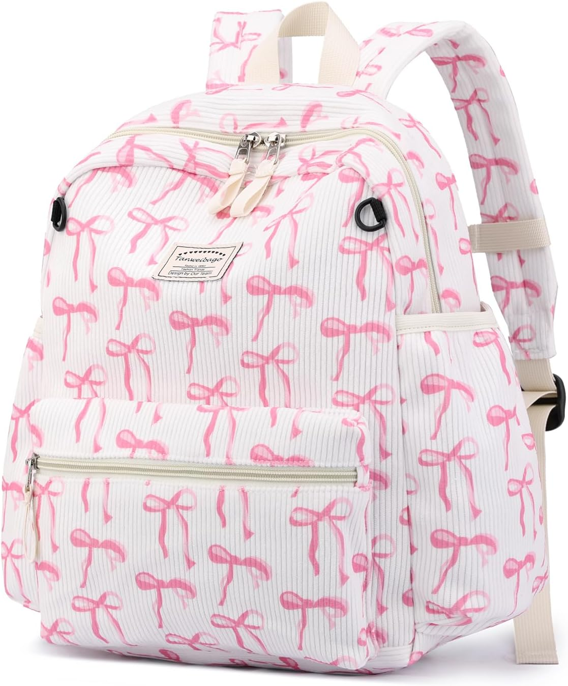 Tanweibago Corduroy Kids Backpack for Boys Girls Backpacks for Primary Elementary Kindergarten