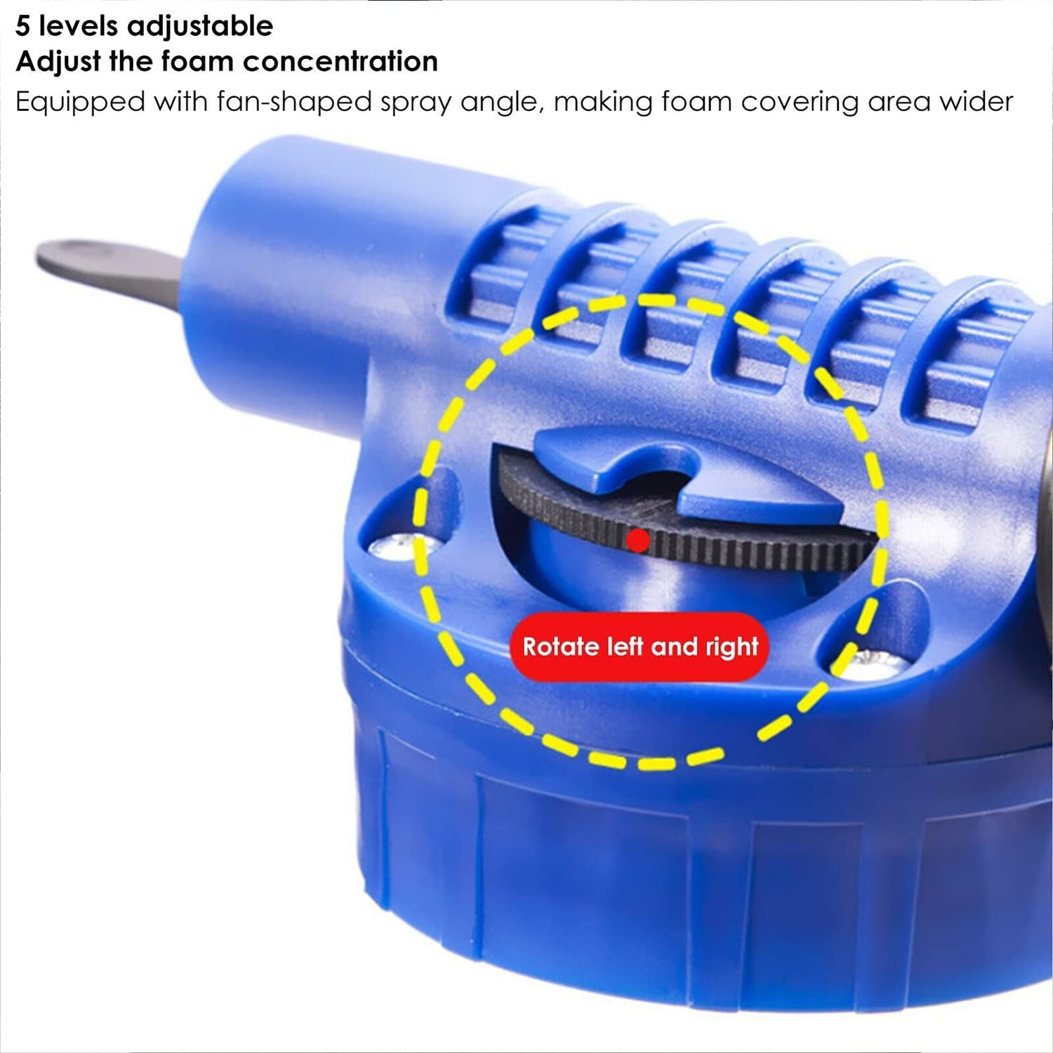 Yotsuba Car Wash Foam Gun, 900Ml Water Soap Sprayer Hose Pipe Lance Pressure Cleaning image number 3