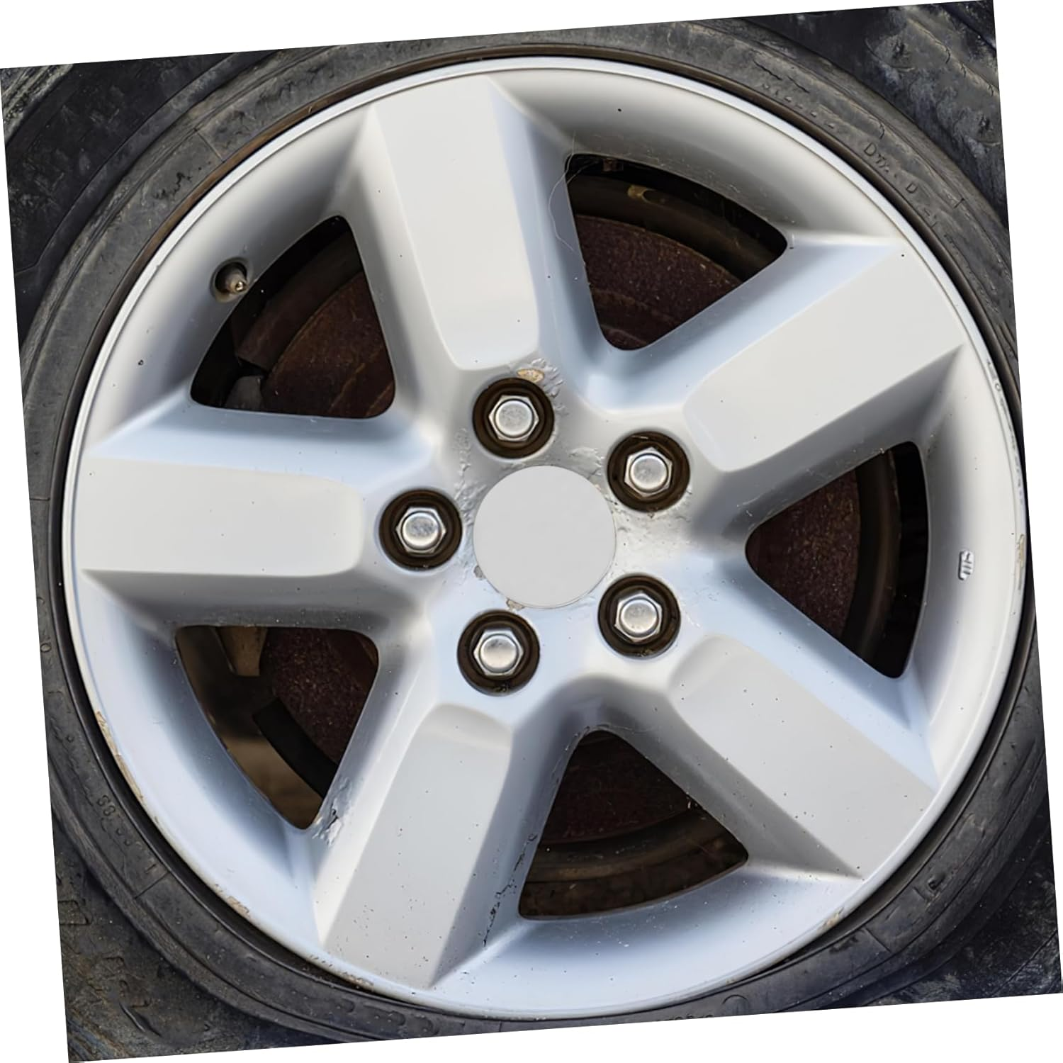 Zerodeko 4Pcs Car Wheel Rim Hub Caps Tire Center Hub Cap Covers for SUV Truck Rv Automotive Exterior Accessories image number 6