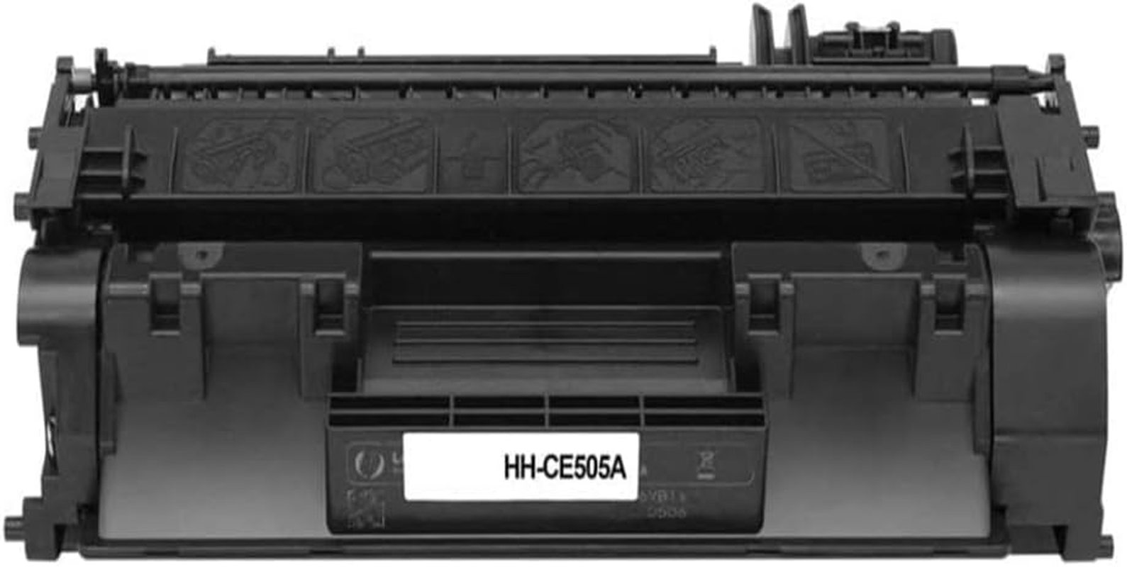 TAVICE 1X CE505A Black Toner Cartridge for HP 05A Laserjet P2035,P2035N,P2055 image number 1