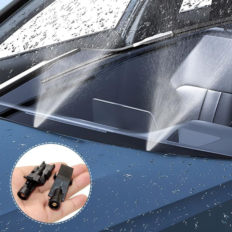 2PCS Front Windshield Wiper Washer Nozzles, Replacement Jet Sprayers for Honda Civic 2017-2021, Compatible with OE# 76810-TGG-E01 image number 3