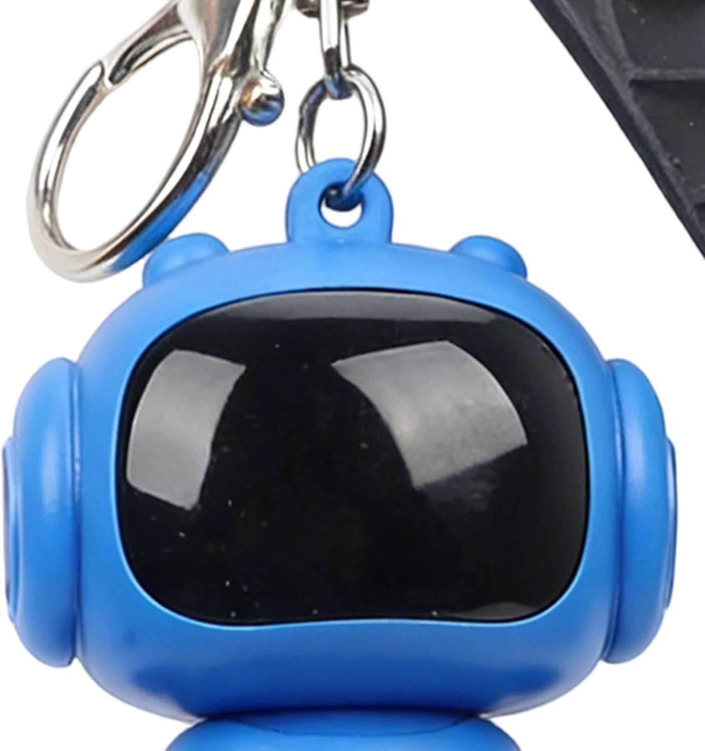 Jiimhte Bag Keychain | Joint Movable Keyring - Glowing Eyes Design Keychain for Car Keys | for Men Bag Wallet Schoolbag Handbag Decoration Home Travel - Red image number 5