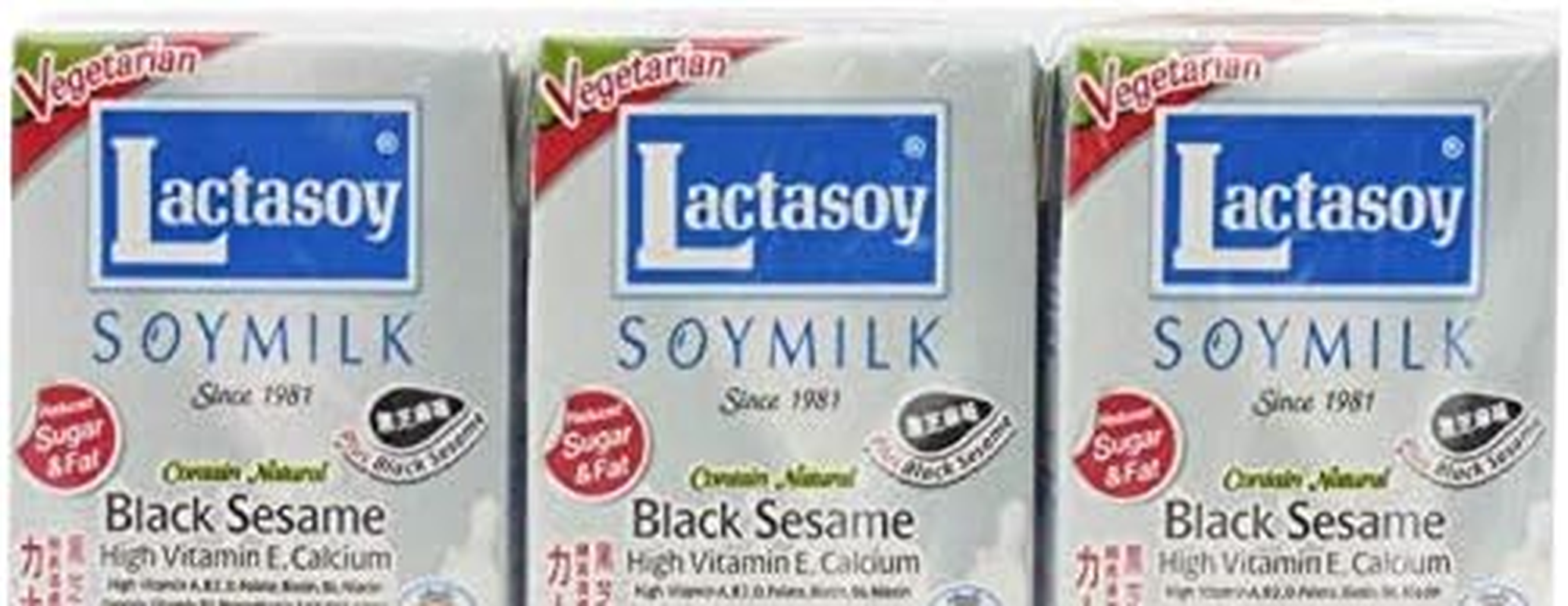 Lactasoy Black Sesame Soy Milk 125 Ml image number 1