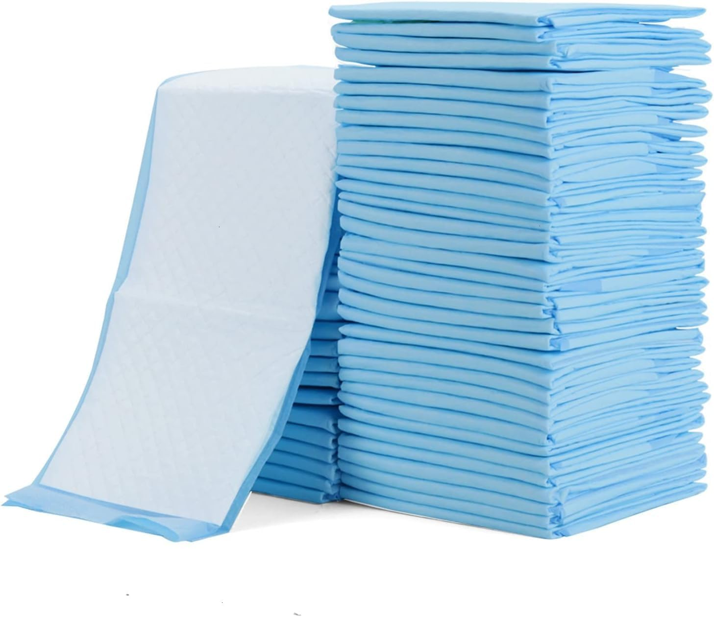 Premium Baby Changing Pads &ndash; Pack of 100 Disposable, Leakproof & Ultra Absorbent Nappy Change Mats | Soft, Hygienic & Travel-Friendly Baby Changing Pad Liners for Crib, Car, 45 * 33CM
