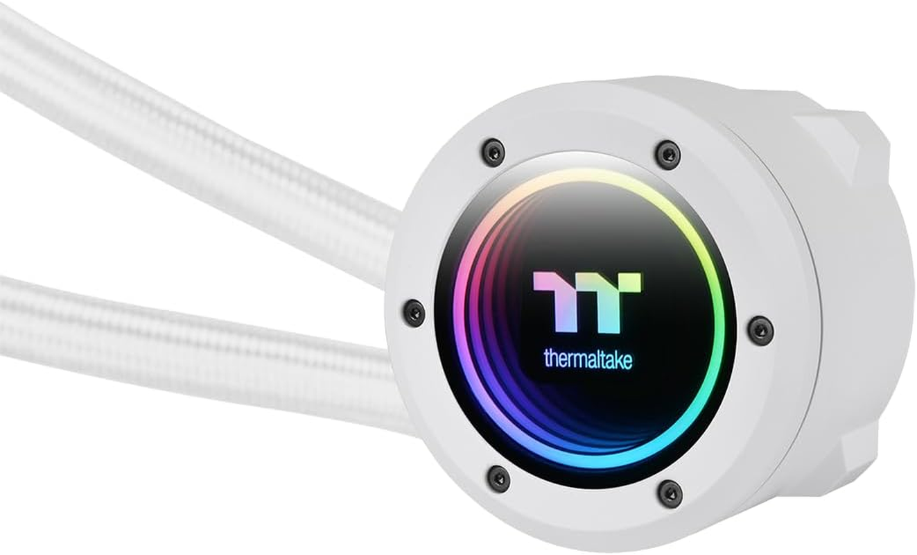 Thermaltake TH280 V2 ARGB Sync Edition AIO Liquid CPU Cooler Snow Edition, CL-W377-PL14SW-A image number 5