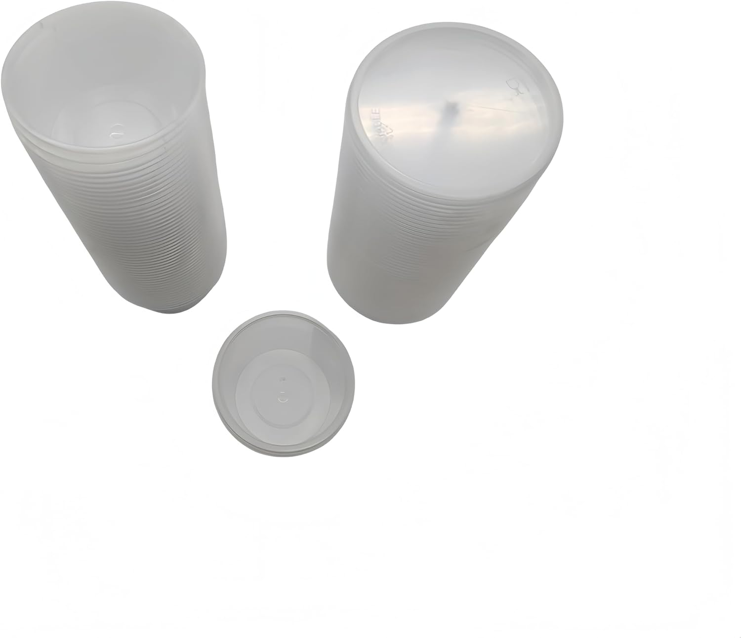 60Ml / 80Ml / 100Ml Leakproof Mini Food Containers, 50-Pack (Choose Size) Reusable Bpa-Free Sauce Cups with Lids, Stackable Snack Containers for Restaurants, Meal Prep, Dips, Takeout (100Ml) image number 3