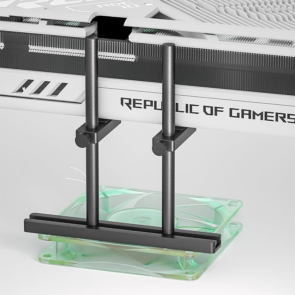Graphics Card GPU Support Bracket: RGEEK Video Card Sag Holder Bracket, Adjustment Graphic Card Bracket(12Cm) image number 5