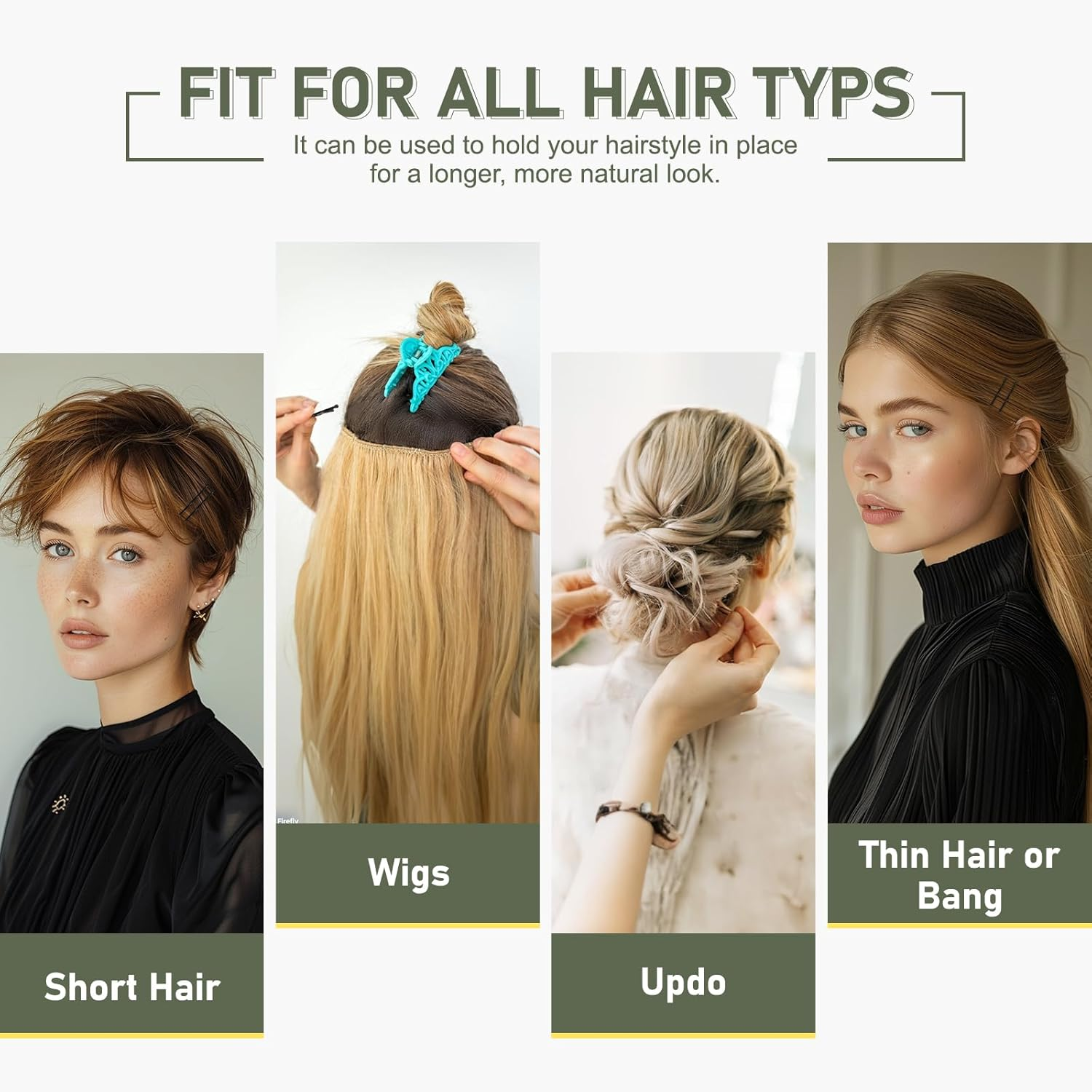 Mini Bobby Pins Black, 150 Count 1.38 Inch Small Bobby Pins with Storage Box for Kids, Girls and Women, Premium Hair Mini Pins for All Hair Types - Black - Brown image number 3